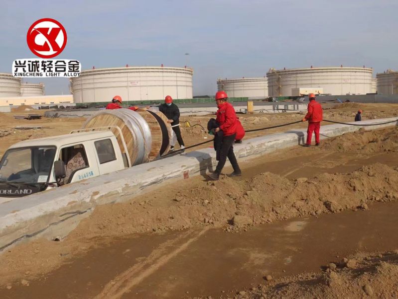 齊潤200萬m3油品庫區(qū)項目 10萬m3/ 5萬m3原油罐罐內犧牲陽極